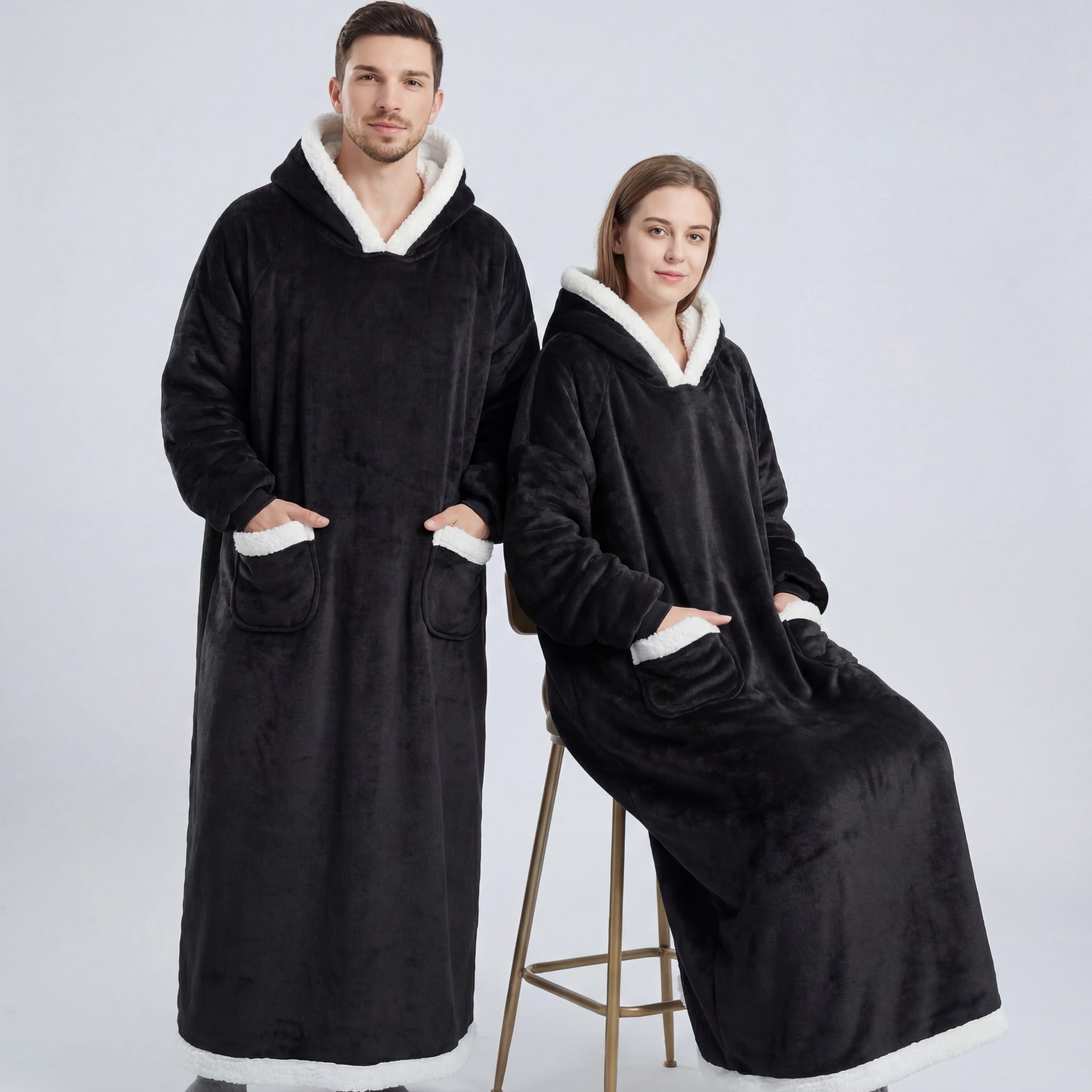 Unisex Oversized Wearable Blanket Hoodie
