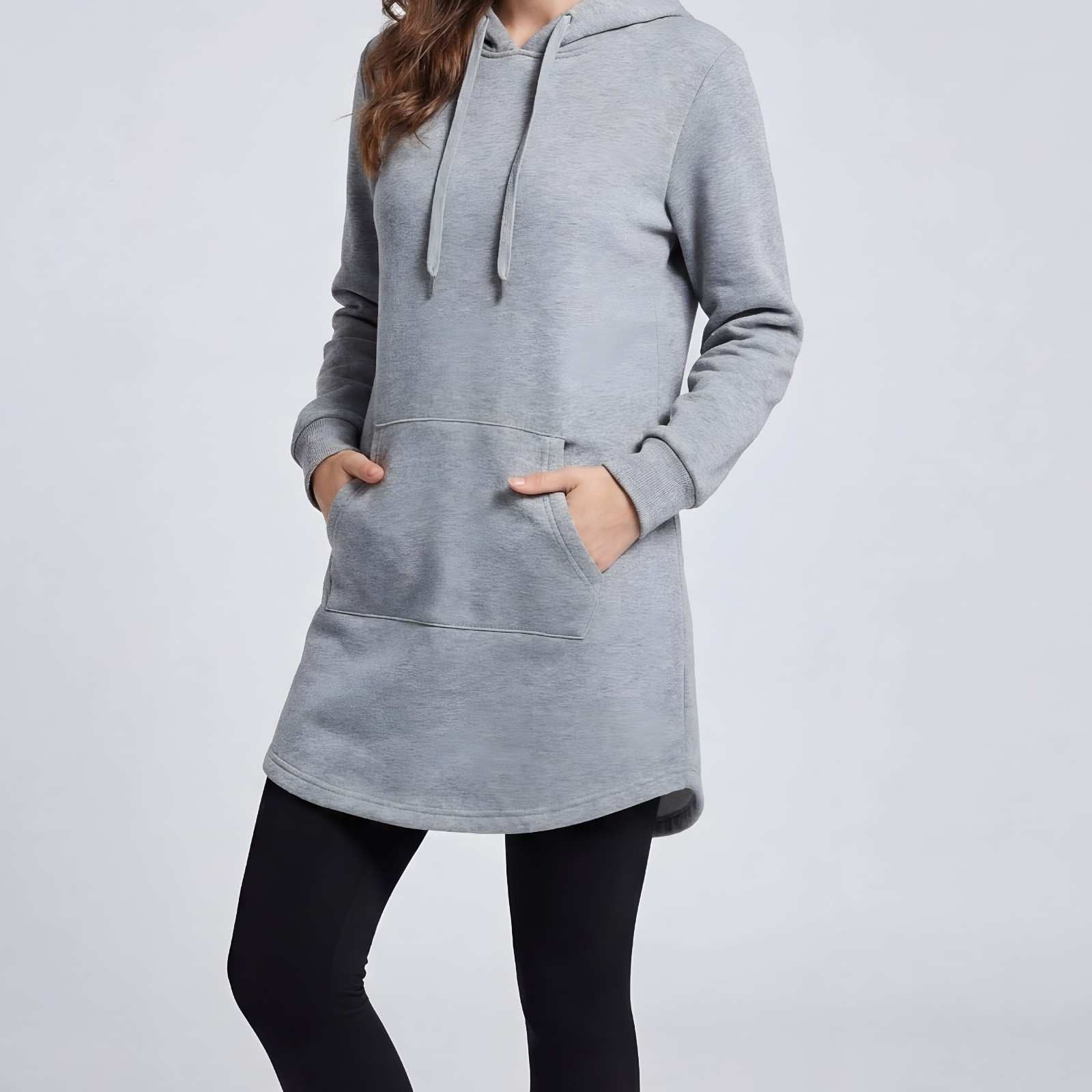 Women's Relaxed Fit Hoodie Dress