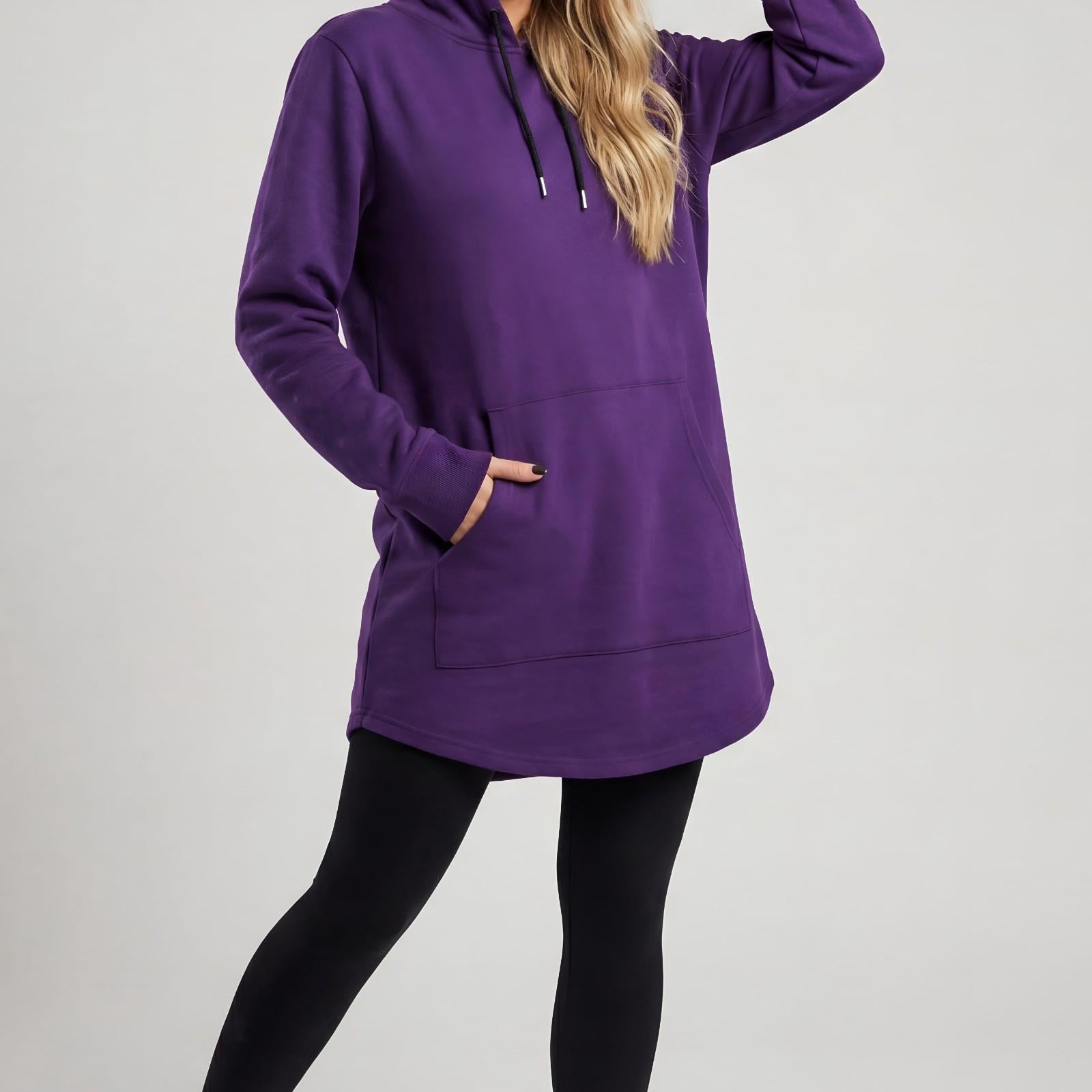 Women's Relaxed Fit Hoodie Dress