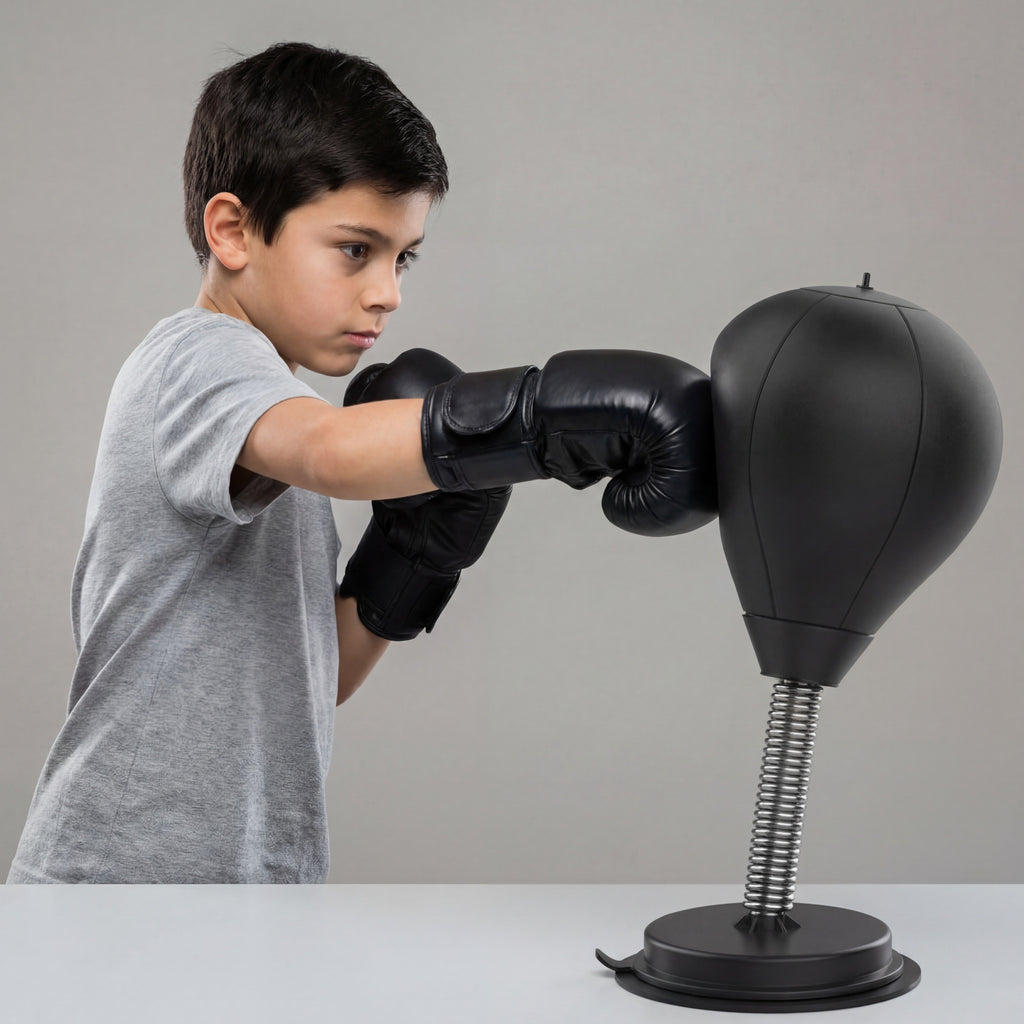 Desktop Punching Bag with Suction Base